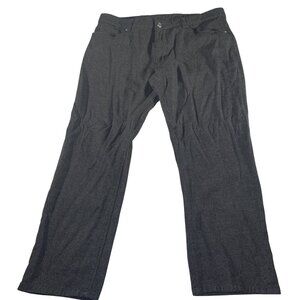 Peter Millar Collection Mens Black 100% Wool Pants Size 34x24 5-Pocket